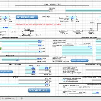 Pump Calculation